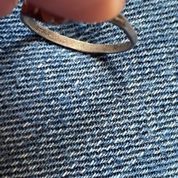 Vintage Sterling Kiddiegem Ring size 4.5 - Picture 4 of 4
